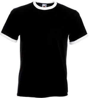 Fruit of the Loom SC61168 - T-Shirt Homem Ringer