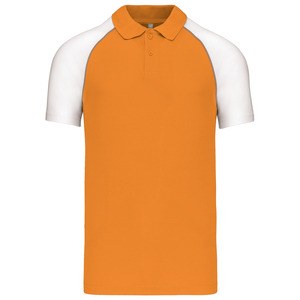 Kariban K226 - POLO BASEBALL > POLO DE HOMEM BICOLOR