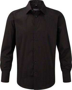 Russell Collection RU946M - Camisa Homem R946M Popeline Ajustada M.C