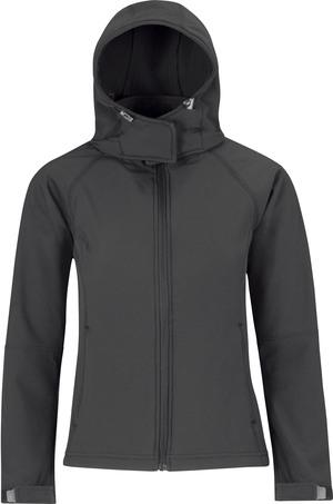 B&C CGJW937 - Casaco Mulher Hooded Softshell Women