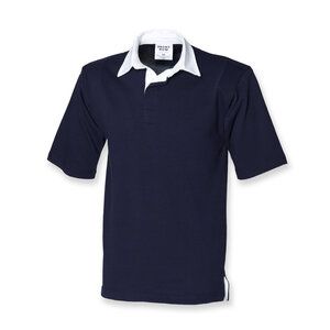 Front Row FR03M - Short sleeve rugby shirt Marinha