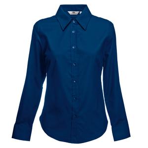 Fruit of the Loom SS001 - Camisa Mulher Oxford Manga Curta