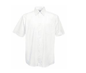 Fruit of the Loom SS116 - Camisa Homem Popeline Manga Curta