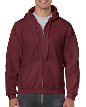 Gildan GD058 - Sweatshirt 18600 Heavy Blend Com Capuz e Zíper