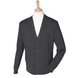 Henbury HB722 - V-button cardigan