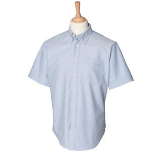 Henbury HB515 - Camisa de Manga curta classic Oxford