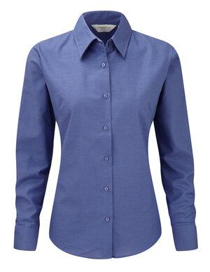 Russell J932F - Camisa de Mulher Oxford de manga comprida - easycare