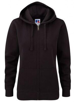 Russell J266F - Sweat de capuz para Senhora - Authentic Zipped Hood