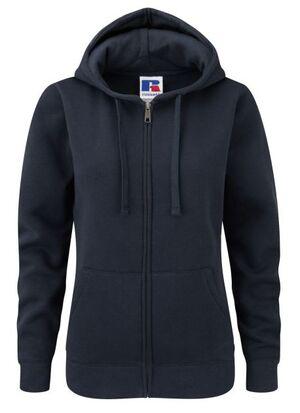 Russell J266F - Sweat de capuz para Senhora - Authentic Zipped Hood