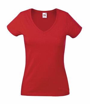Fruit of the Loom 61-398-0 - T-Shirt Mulher Valueweight Gola V