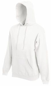 Fruit of the Loom 62-208-0 - Sweatshirt Com Capuz Branco