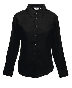 Fruit of the Loom 65-002-0 - Camisa Mulher Oxford Manga Comprida