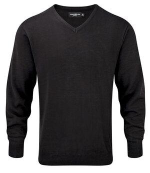 Russell J710M - V-neck knitted sweater