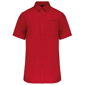 Kariban K543 - CAMISA DE MANGA CURTA EM POPELINE TRATAMENTO FÁCIL Classic Red