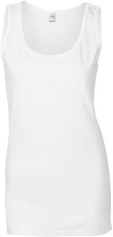 Gildan GI64200L - T-shirt Mulher Em Cavas 64200L Soft Style