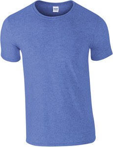 Gildan GI6400 - T-Shirt Homem 64000 Softstyle Heather Royal