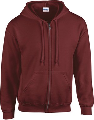 Gildan GI18600 - Sweatshirt 18600 Heavy Blend Com Capuz e Zíper