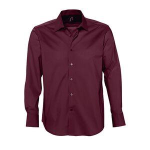 SOLS 17000 - Brighton Camisa <Em>Stretch</Em> De Manga Comprida Para Homem