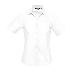 SOLS 16030 - Elite Camisa Oxford De Manga Curta Para Senhora