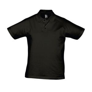 SOL'S 11377 - PRESCOTT MEN Polo Para Homem Preto profundo