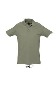 SOL'S 11362 - SPRING II Polo Para Homem Kaki