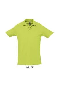 SOL'S 11362 - SPRING II Polo Para Homem Verde maçã