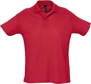 SOL'S 11342 - SUMMER II Polo Para Homem Vermelho