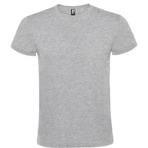 Roly CA6424 - ATOMIC 150 T-shirt com decote redondo duplo Grey