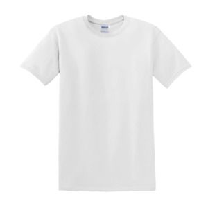 Gildan GN200 - Camiseta masculina 100% algodão Ultra-T Branco