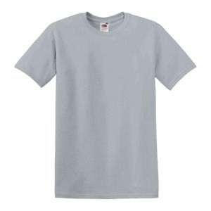 Fruit of the Loom SC220 - Camiseta masculina de gola redonda Cinzento matizado