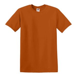 Fruit of the Loom SC220 - Camiseta masculina de gola redonda Laranja