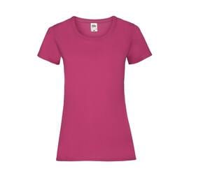 Fruit of the Loom SC600 - Camiseta feminina de algodão com ajuste para senhora