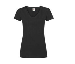 Fruit of the Loom SC601 - T-Shirt Mulher Valueweight Gola V