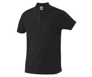 Starworld SW160 - Camisa polo masculina 100% de algodão orgânico