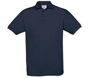 B&C BC410 - Camisa polo masculina de algodão açafrão