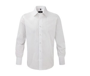 Russell Collection JZ946 - Camisa Justa Para Homem De Manga Comprida