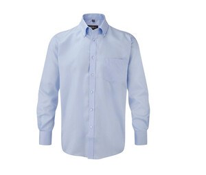 Russell Collection JZ956 - Camisa masculina não ferro