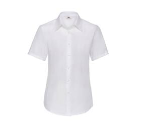 Fruit of the Loom SC406 - Camisa De Manga Curta Lady Fit Oxford (65-000-0)