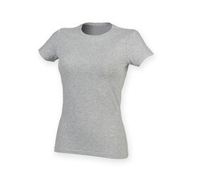 Skinnifit SK121 - Camiseta de algodão feminino