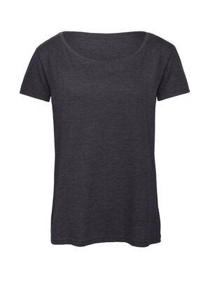 B&C BC056 - Camiseta Feminina Tri-Blend