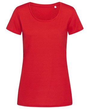 Stedman STE8700 - T -shirt de pescoço da tripulação para mulheres Stedman - Touch de algodão ativo
