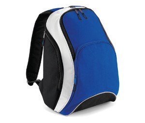 Bag Base BG571 - Mochila de roupas de equipe Bright Royal/ Black/ White