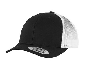 Flexfit F6606T - Boné estiloso snapback Preto / Branco