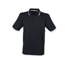 Henbury HY482 - Polo de gola e mangas com contraste