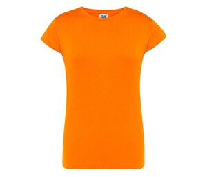 JHK JK150 - Camiseta básica mulher pescoço redondo Laranja