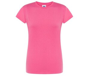JHK JK150 - Camiseta básica mulher pescoço redondo Azaléa