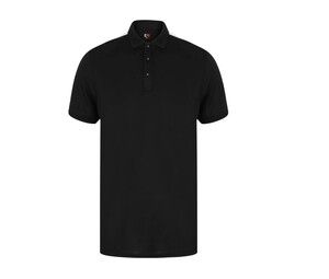 Finden & Hales LV381 - Polo com detalhes em contraste Preto / Branco