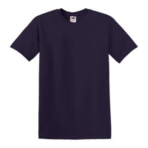 Fruit of the Loom SC220 - Camiseta masculina de gola redonda Purple