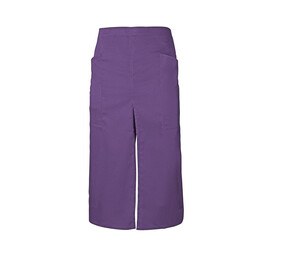 VELILLA V4209 - Avental longo com bolsos Purple