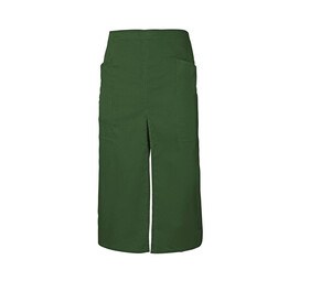 VELILLA V4209 - Avental longo com bolsos Verde floresta